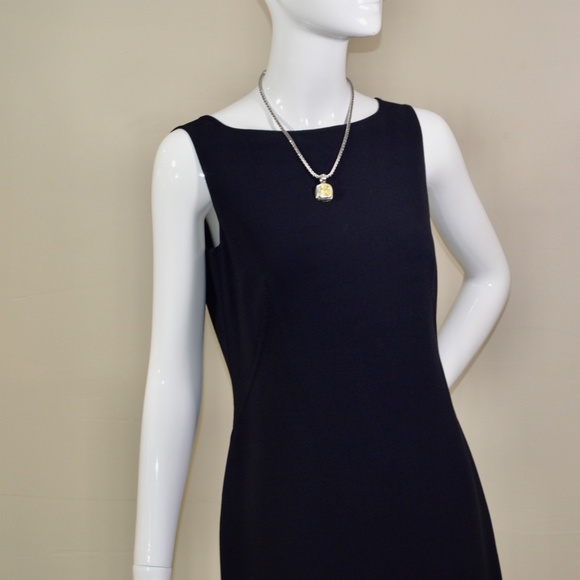 2 piece Escada Black Dress with Matching Coat Made in Italy 🇮🇹 - Picture 12 of 14